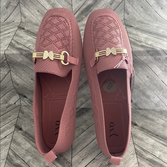 Women's Pink Loafers - Picture 2 of 7
